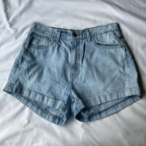 Levis denim mom short